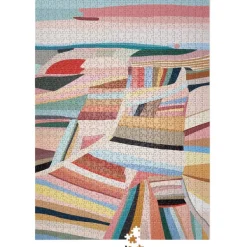 Art Lover Book puslespill morning fields 1000