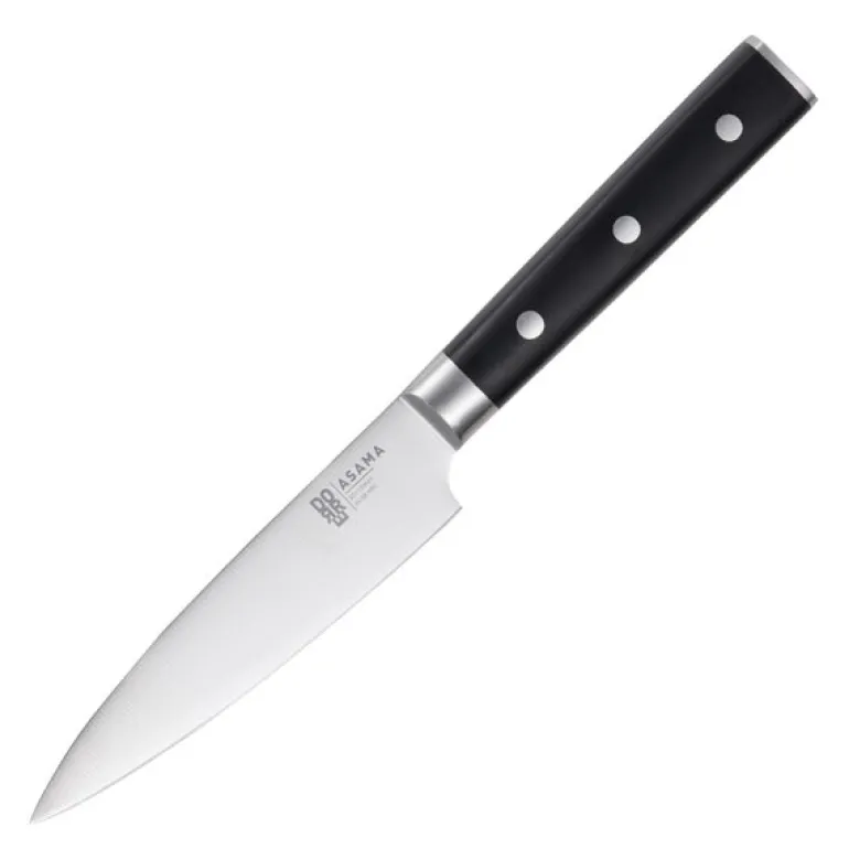 Asama universalkniv 13 cm svart/sølv