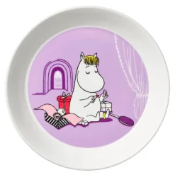 Asjett 19 cm Snorkfrøken lilla