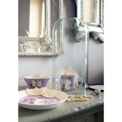 Asjett 19 cm Snorkfrøken lilla