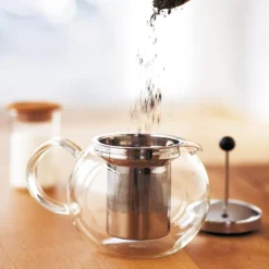 Assam tekanne m/filter 0,5L krom