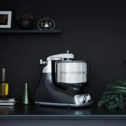 Assistent Original AKM6230BD kjøkkenmaskin svart/blank