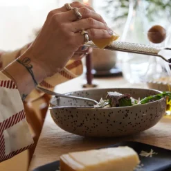 Astrid rivjern 32x3,5 cm svart/sølv