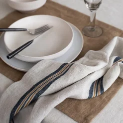 Astrid serviett 50x50 cm sennep