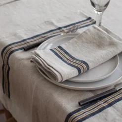 Astrid serviett 50x50 cm sennep