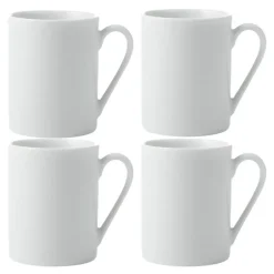 Atelier krus 28 cl 4 stk super white