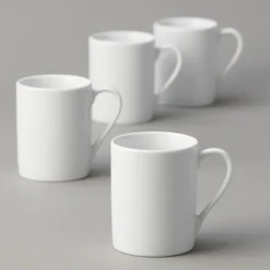 Atelier krus 28 cl 4 stk super white