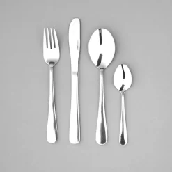 Atelier skje 4 stk polert