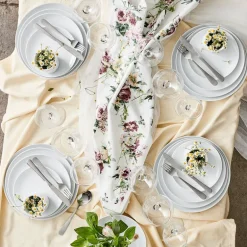 Atelier tallerken 18 cm 4 stk super white