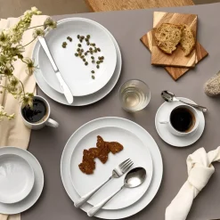 Atelier teskje 4 stk polert