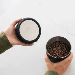 Atmos vacuum canister oppbevaringsboks 1,2 L svart