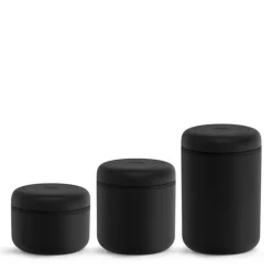 Atmos vacuum canister oppbevaringsboks 1,2 L svart