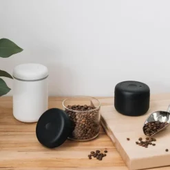 Atmos vacuum canister oppbevaringsboks 1,2 L hvit