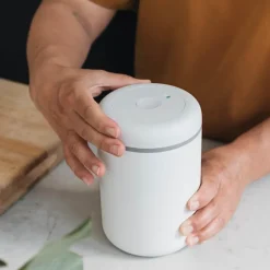 Atmos vacuum canister oppbevaringsboks 1,2 L hvit