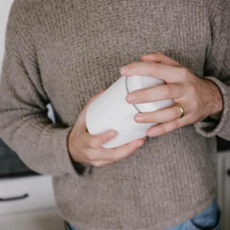 Atmos vacuum canister oppbevaringsboks 0,7 L hvit