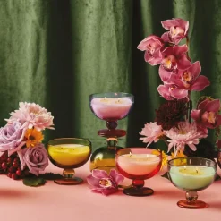 Aura duftlys tinted glass pepper/plum