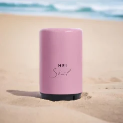 Automatisk flaskeåpner hei skål rosa