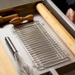 Avkjølingsrist sammenleggbar 48x32,5 cm stål