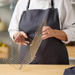 Avkjølingsrist sammenleggbar 48x32,5 cm stål