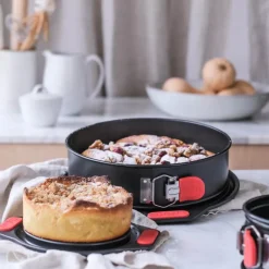 Bake It springform 15 cm svart/rød