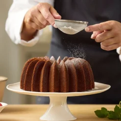 Bakeform bundtform slice 24x10 cm rose gold