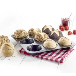 Bakeform rundstykker 9 stk