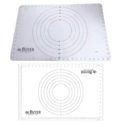 Bakematte 60x40 cm hvit