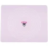 Bakematte 49x39 cm rosa