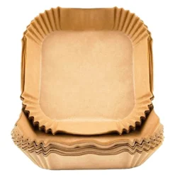 Bakepapir til airfryer 23x23 cm 50 stk