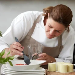 Bakepensel 21 cm grå