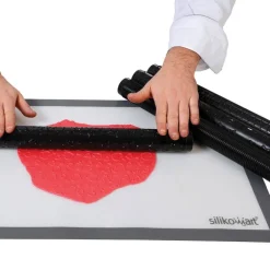 Bakeunderlag i glassfiber 40x30 hvit