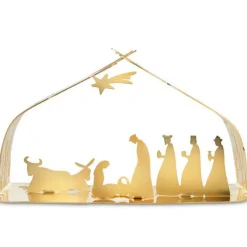 Bark julepynt krybbe gull