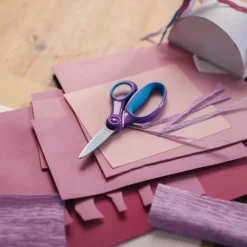 Barnesaks 8+ år 15 cm flerfarget lilla