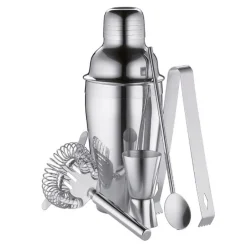 Barsett 5 deler rustfritt stål