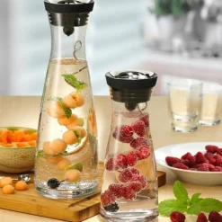 Basic vannkaraffel 0,75L stål