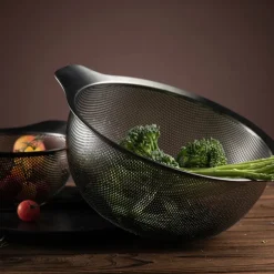 Basis dørslag 24 cm gun metal