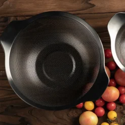 Basis dørslag 24 cm gun metal