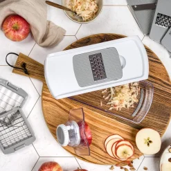 Basis mandolinjern grå/hvit