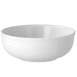 Basket skål 60 cl 16 cm hvit