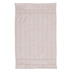 Bath Collection gjestehåndkle 40x60 cm sett med 2 stk sand beige stripes