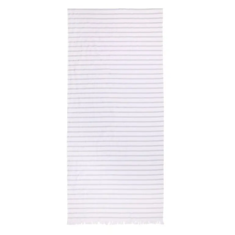 Bath Collection hamam håndkle 80x180 cm powder blue stripes