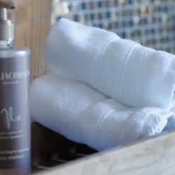 Bath Collection vaskeklut 30x30 cm 4 stk white cotton