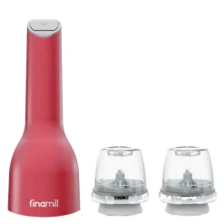 Batteridrevet krydderkvern m/2 finapod 23 cm sangria