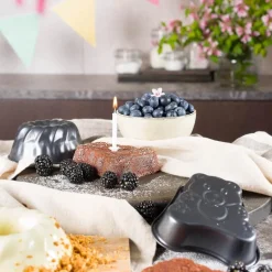 BAYk bakeform bamse 11 cm grå