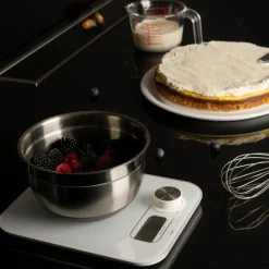 bAYk digital kjøkkenvekt dynamo hvit