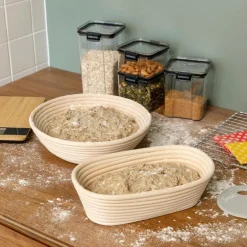 bAYk hevekurv oval 25x15x8 cm natur