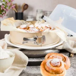 bAYk kakefat m/springform og lokk 26 cm