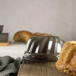 bAYk kakeform 1L brungrå