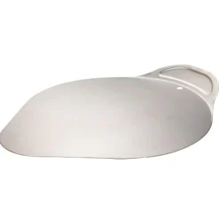 BAYk kakespade rund stål/krom