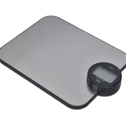 bAYk kjøkkenvekt dynamo børstet stål